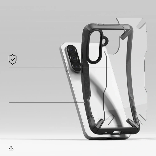 Etui Ringke Fusion-X Samsung Galaxy A36 / A56 5G Black