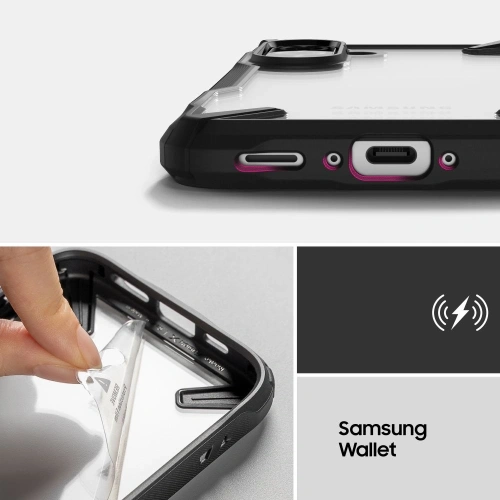 Etui Ringke Fusion-X Samsung Galaxy A36 / A56 5G Black