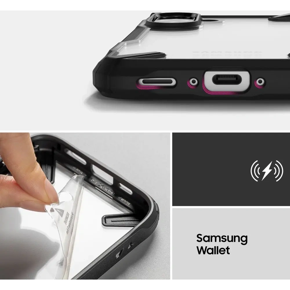 Hurtownia GSM - Etui Ringke Fusion-X Samsung Galaxy A36 / A56 5G Black - RGK11778 - {ean13} - Hurt