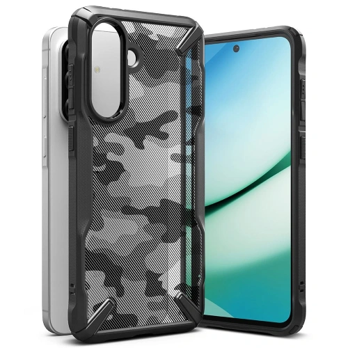 Etui Ringke Fusion-X Samsung Galaxy A36 / A56 5G Camo Black