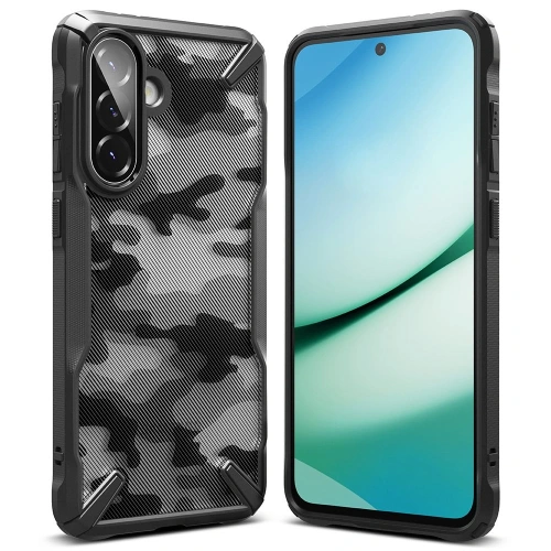 Etui Ringke Fusion-X Samsung Galaxy A36 / A56 5G Camo Black