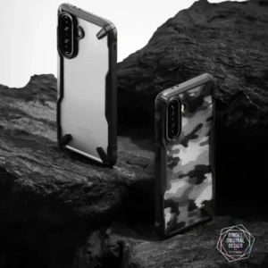 Hurtownia GSM - Ringke Fusion-X Samsung Galaxy A36 / A56 5G Camo Negru - RGK11779 - {ean13} - Hurt