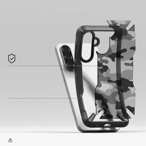 Etui Ringke Fusion-X Samsung Galaxy A36 / A56 5G Camo Black