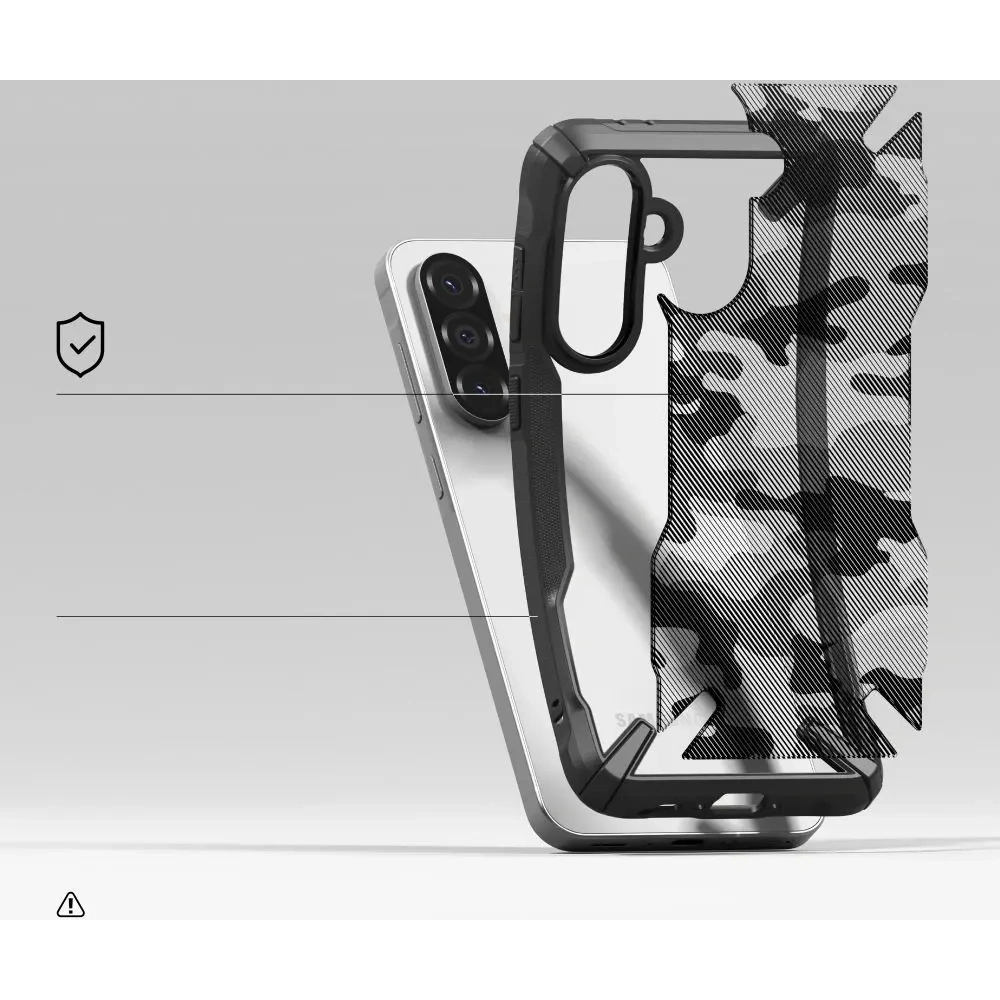 Hurtownia GSM - Etui Ringke Fusion-X Samsung Galaxy A36 / A56 5G Camo Black - RGK11779 - {ean13} - Hurt