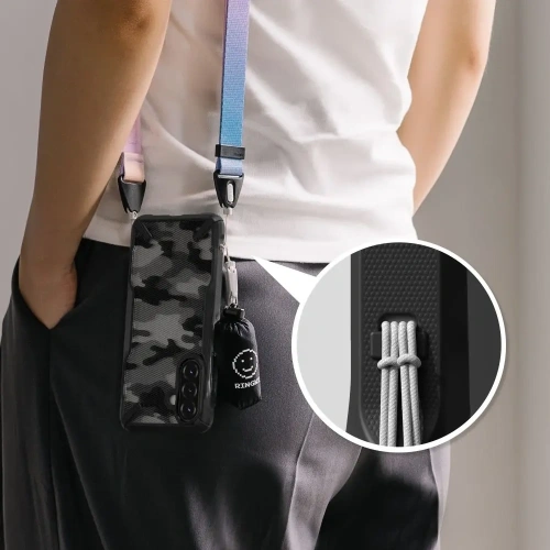 Etui Ringke Fusion-X Samsung Galaxy A36 / A56 5G Camo Black