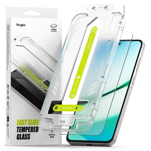 Szkło hartowane Ringke Easy Slide Samsung Galaxy A56 5G Clear [2 PACK]