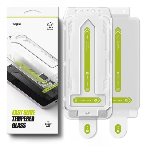 Szkło hartowane Ringke Easy Slide Samsung Galaxy A56 5G Clear [2 PACK]