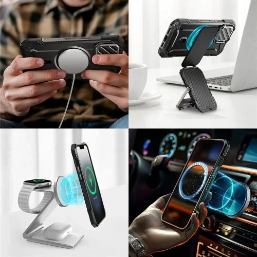 Etui Supcase Unicorn Beetle XT Mag MagSafe Apple iPhone 16e Black