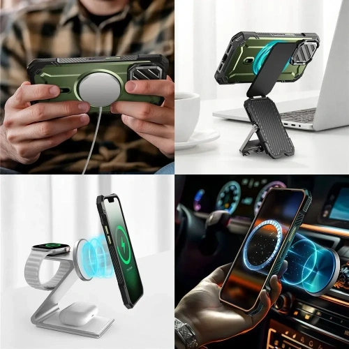 Etui Supcase Unicorn Beetle XT Mag MagSafe Apple iPhone 16e Guldan