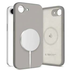 Hurtownia GSM - Tech-Protect Kapalný silikon MagSafe Apple iPhone 16e kámen šedý - THP3979 - {ean13} - Hurt