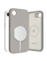 Etui Tech-Protect Liquid Silicone MagSafe Apple iPhone 16e Stone Grey