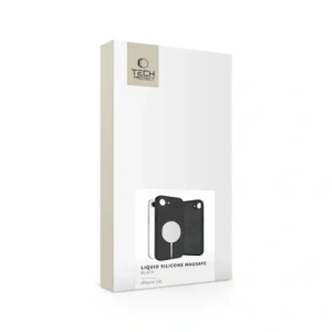 Hurtownia GSM - Tech-Protect Folyékony Szilikon MagSafe Apple iPhone 16e Fekete - THP3981 - {ean13} - Hurt