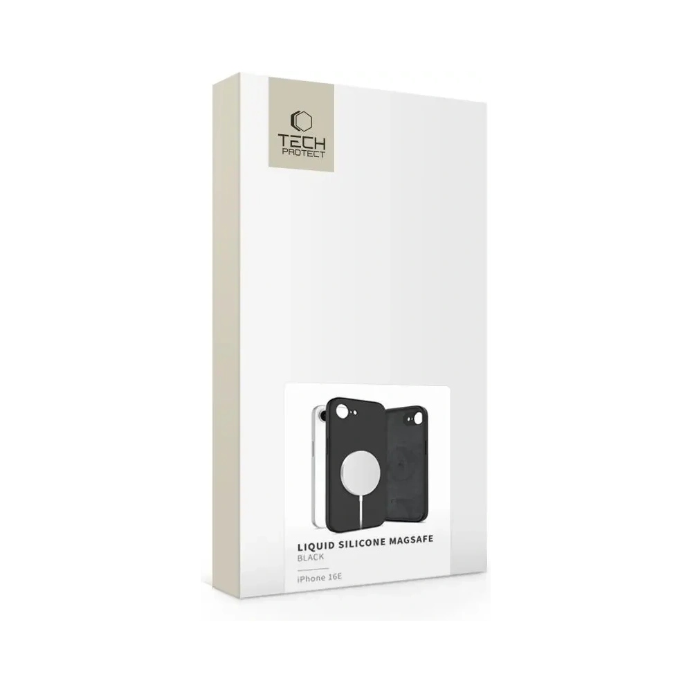 Hurtownia GSM - Tech-Protect Flüssigsilikon MagSafe Apple iPhone 16e Schwarz - THP3981 - {ean13} - Hurt
