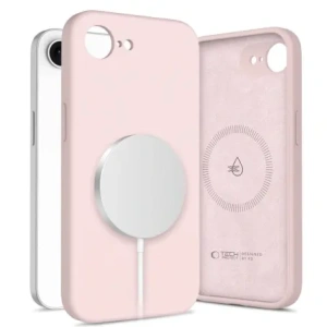 Hurtownia GSM - Tech-Protect Tekutý silikon MagSafe Apple iPhone 16e Růžová perla - THP3982 - {ean13} - Hurt
