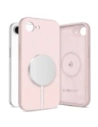 Tech-Protect Tekutý silikon MagSafe Apple iPhone 16e Růžová perla