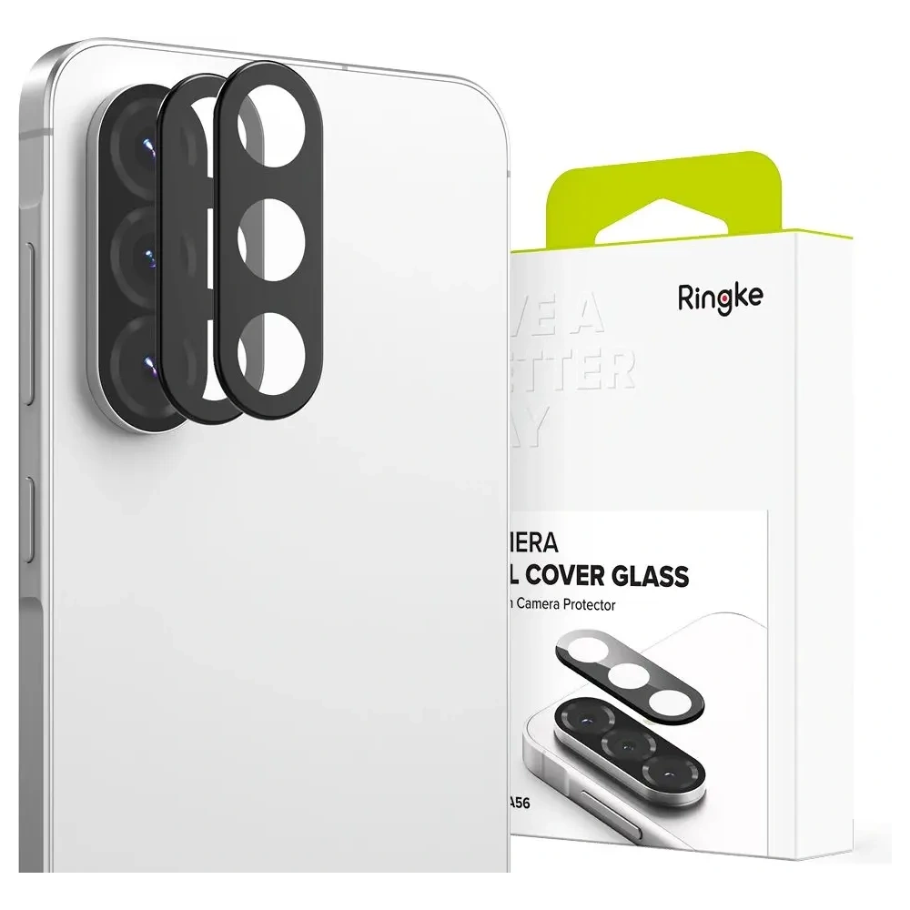 Hurtownia GSM - Szkło hartowane na aparat Ringke Camera Protector Full Cover Samsung Galaxy A56 5G Black [2 PACK] - RGK11785 - {ean13} - Hurt