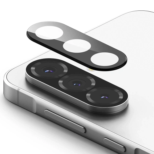 Szkło hartowane na aparat Ringke Camera Protector Full Cover Samsung Galaxy A56 5G Black [2 PACK]