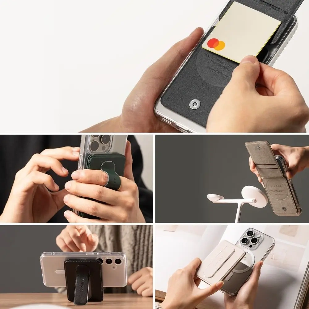Hurtownia GSM - Ringke Wallet Slide Grip MagSafe Universal Magnetic Držák karet Černý - RGK11786 - {ean13} - Hurt