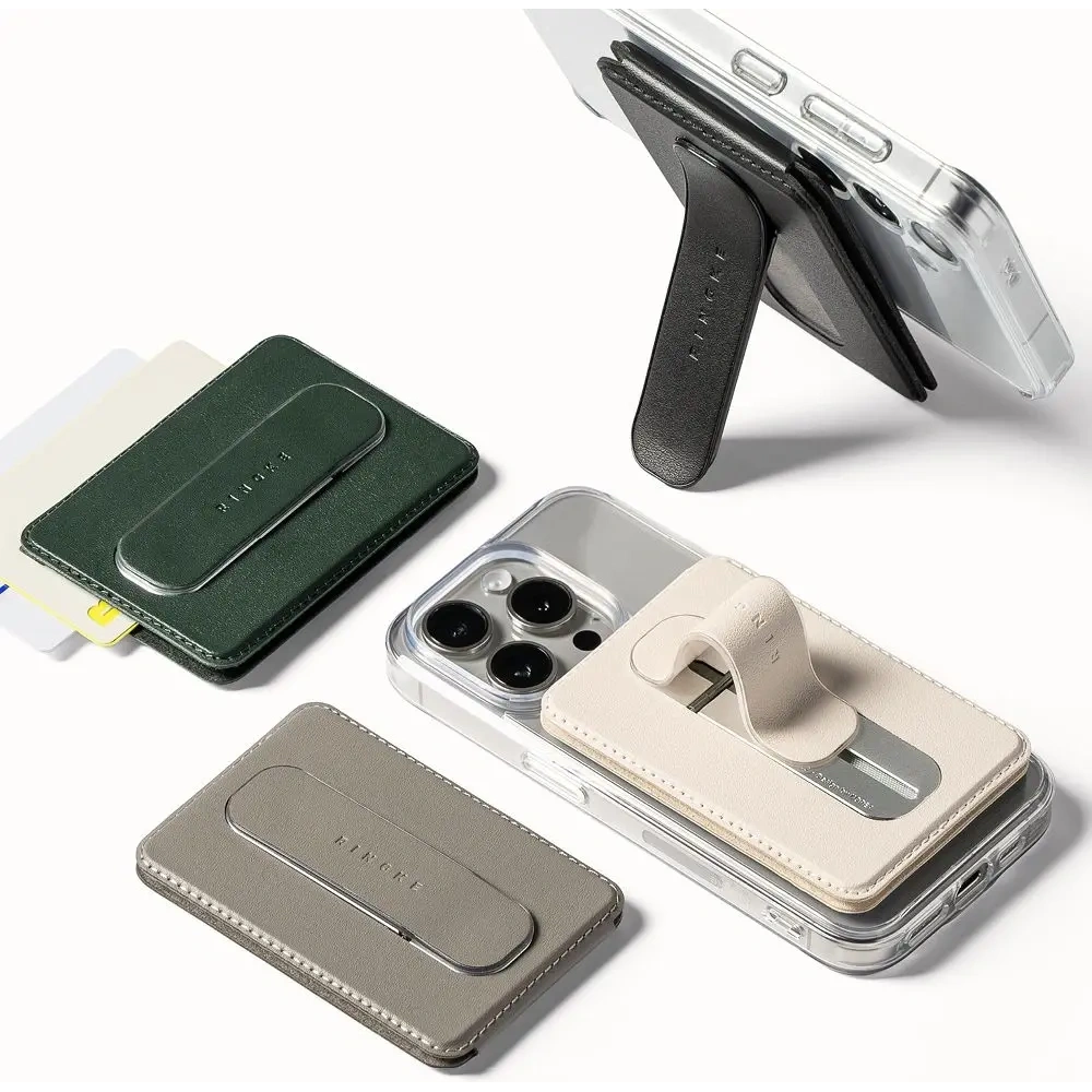 Hurtownia GSM - Ringke Pénztárca Csúszó Fogantyú MagSafe Univerzális Mágneses Kártyatartó Fekete - RGK11786 - {ean13} - Hurt