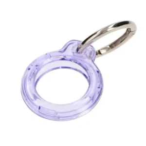 Wholesale Bizon Case Locator Keychain Apple AirTag clear-purple - BIZ8751 - {ean13} - Hurt