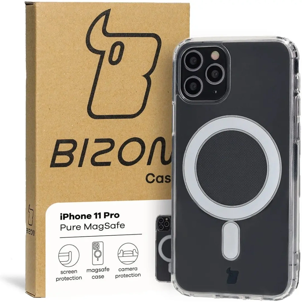 Hurtownia GSM - Bizon Case Pure Magnetic Apple iPhone 11 Pro čirý - BIZ8753 - {ean13} - Hurt