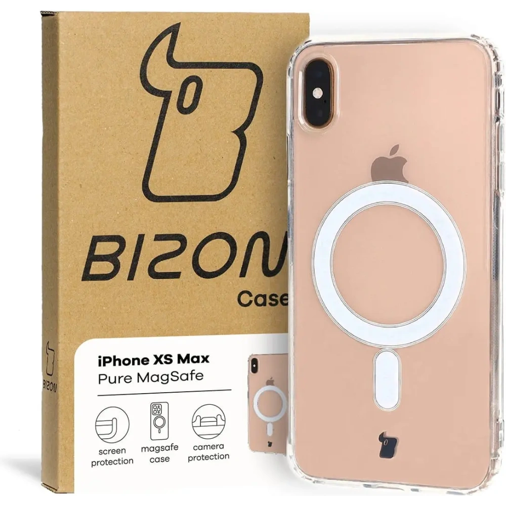 Hurtownia GSM - Bizon Case Pure Magnetic Apple iPhone XS Max klar - BIZ8756 - {ean13} - Hurt