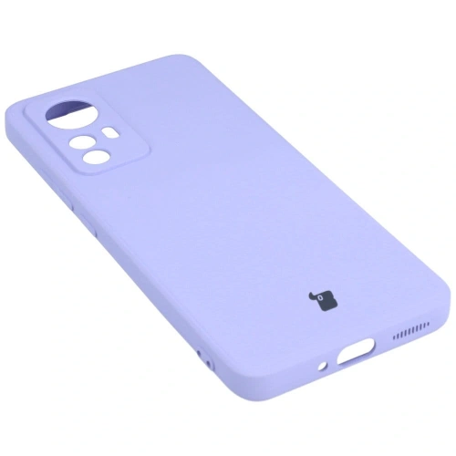Etui Bizon Case Silicone do Xiaomi 12 / 12x jasnofioletowe