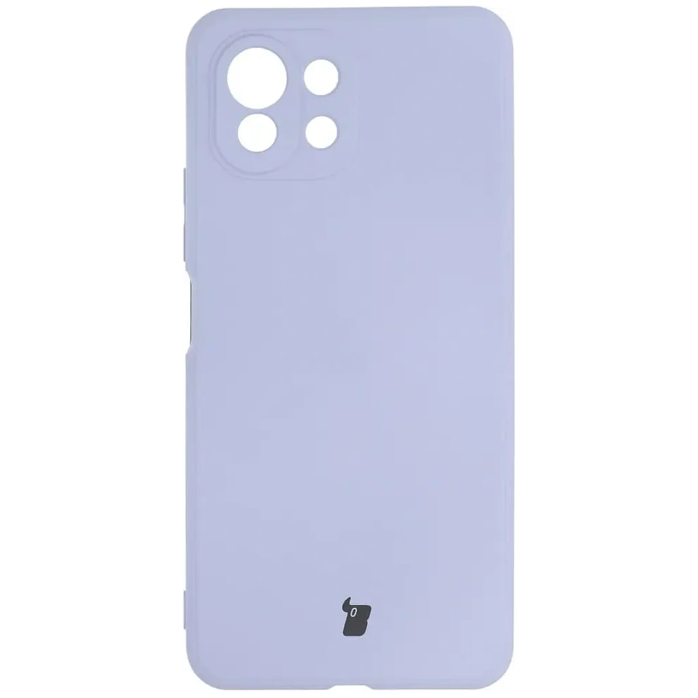 Hurtownia GSM - Bizon Case Silicone Xiaomi Mi 11 Lite / 5G / 5G NE albastru deschis - BIZ8758 - {ean13} - Hurt