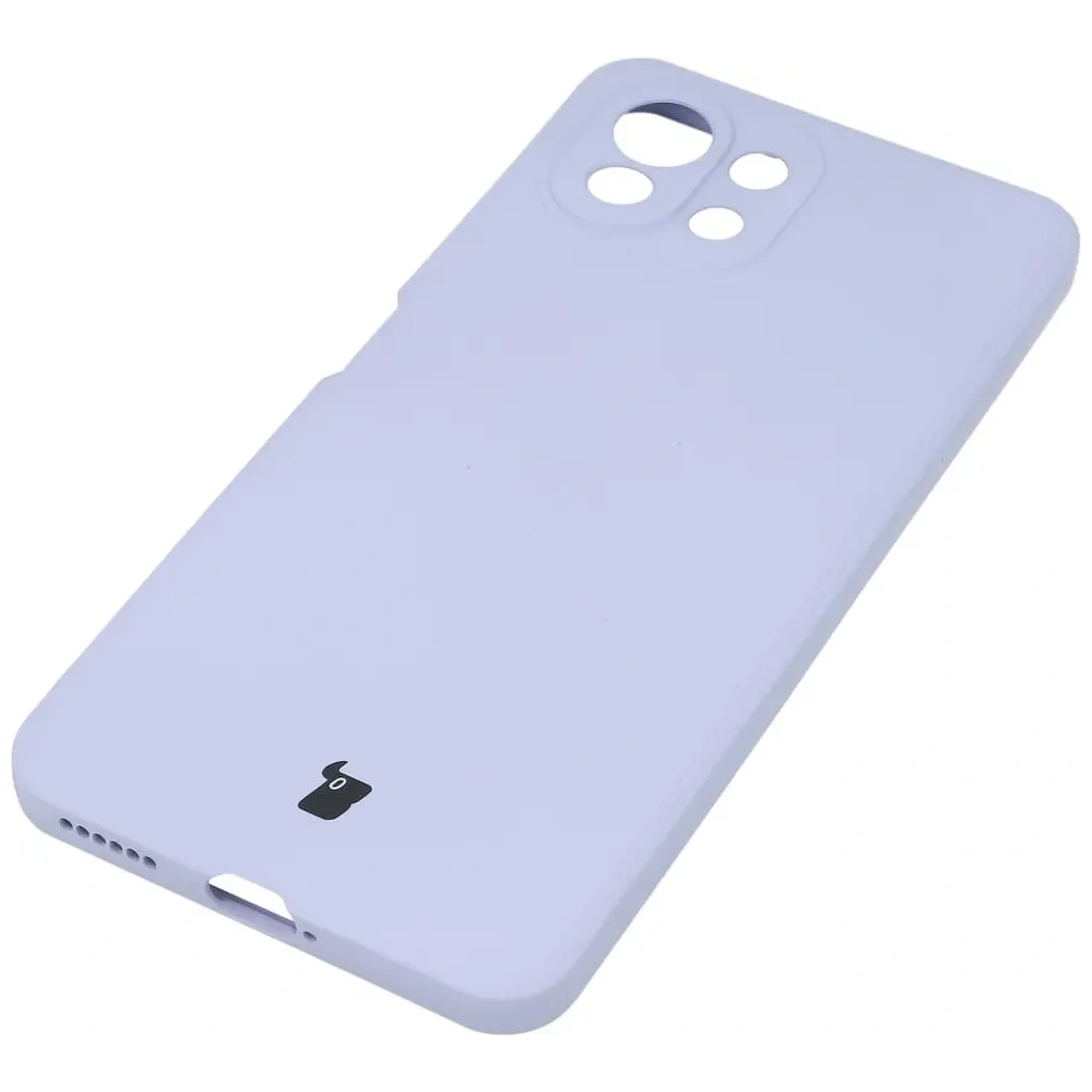 Hurtownia GSM - Bizon Case Silicone Xiaomi Mi 11 Lite / 5G / 5G NE albastru deschis - BIZ8758 - {ean13} - Hurt
