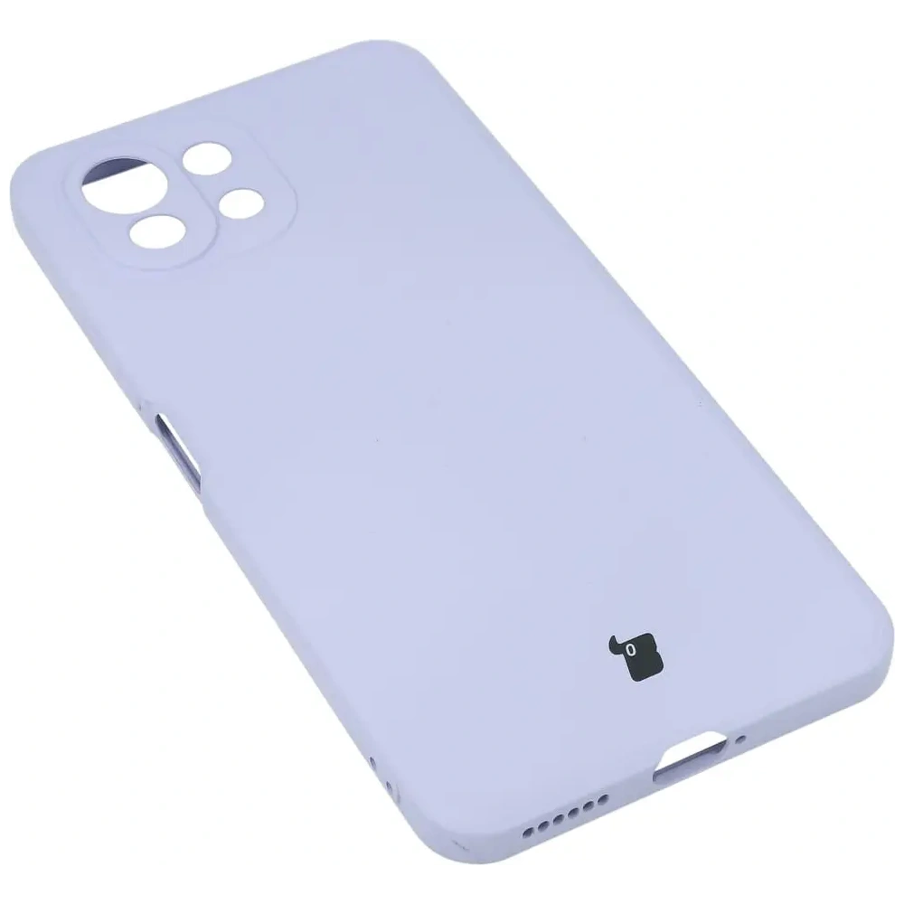 Hurtownia GSM - Bizon Case Silicone Xiaomi Mi 11 Lite / 5G / 5G NE albastru deschis - BIZ8758 - {ean13} - Hurt
