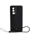 Hurtownia GSM - Etui Bizon Case Silicone Sq do Xiaomi Poco F5 Pro czarne - BIZ8759 - {ean13} - Hurt