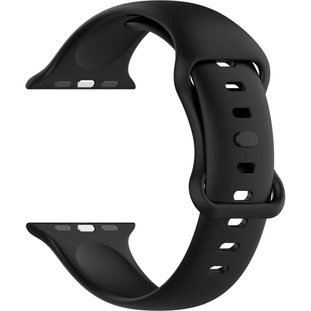 Hurtownia GSM - Bizon Strap Watch Silicone S Apple Watch 44/45/46/49 mm černý - BIZ8764 - {ean13} - Hurt