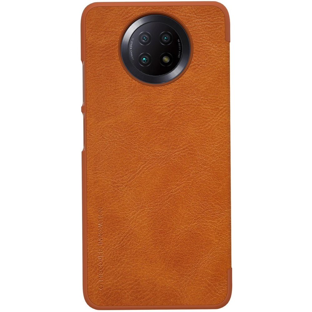 Hurtownia GSM - [OUTLET] Pouzdro Nillkin Qin Xiaomi Redmi Note 9T 5G hnědé - OT-855 - {ean13} - Hurt