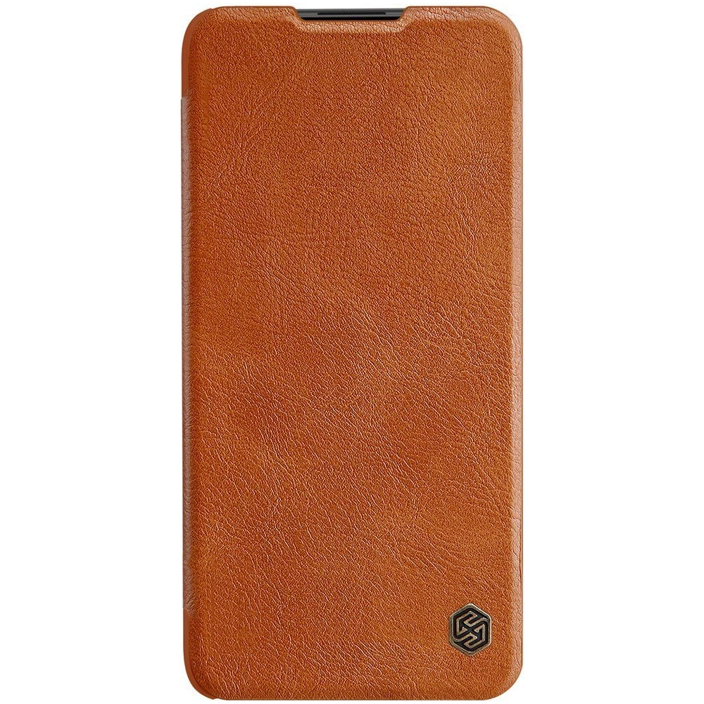 Hurtownia GSM - [OUTLET] Pouzdro Nillkin Qin Xiaomi Redmi Note 9T 5G hnědé - OT-855 - {ean13} - Hurt