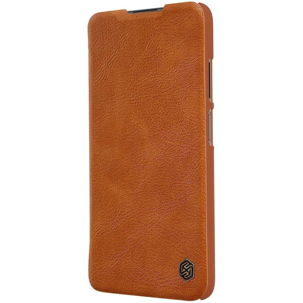 Hurtownia GSM - [OUTLET] Pouzdro Nillkin Qin Xiaomi Redmi Note 9T 5G hnědé - OT-855 - {ean13} - Hurt