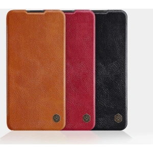 Wholesale [OUTLET] Case Nillkin Qin Xiaomi Redmi Note 9T 5G brown - OT-855 - {ean13} - Hurt