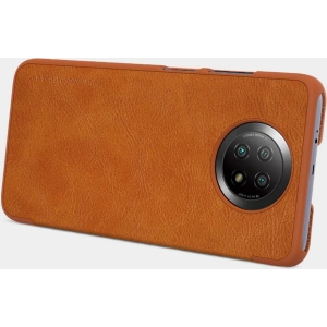 Wholesale [OUTLET] Case Nillkin Qin Xiaomi Redmi Note 9T 5G brown - OT-855 - {ean13} - Hurt