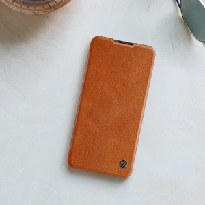 Wholesale [OUTLET] Case Nillkin Qin Xiaomi Redmi Note 9T 5G brown - OT-855 - {ean13} - Hurt