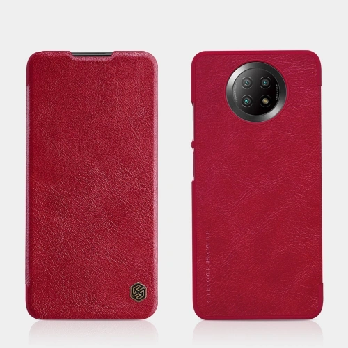[OUTLET] Etui Nillkin Qin Xiaomi Redmi Note 9T 5G brązowy