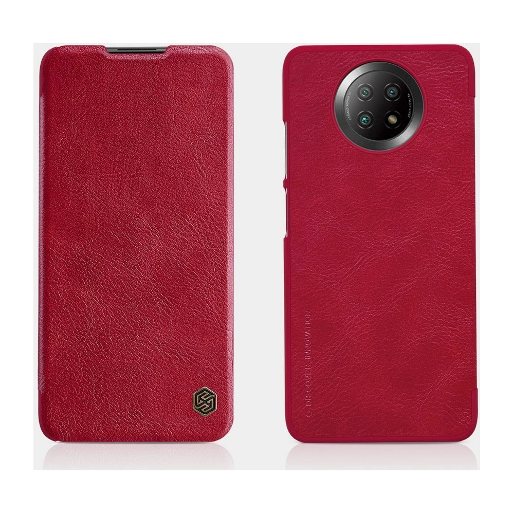 Hurtownia GSM - [OUTLET] Pouzdro Nillkin Qin Xiaomi Redmi Note 9T 5G hnědé - OT-855 - {ean13} - Hurt