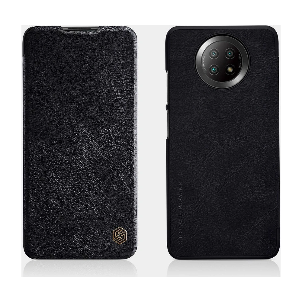 Hurtownia GSM - [OUTLET] Pouzdro Nillkin Qin Xiaomi Redmi Note 9T 5G hnědé - OT-855 - {ean13} - Hurt