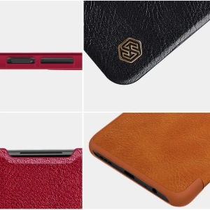 Wholesale [OUTLET] Case Nillkin Qin Xiaomi Redmi Note 9T 5G brown - OT-855 - {ean13} - Hurt
