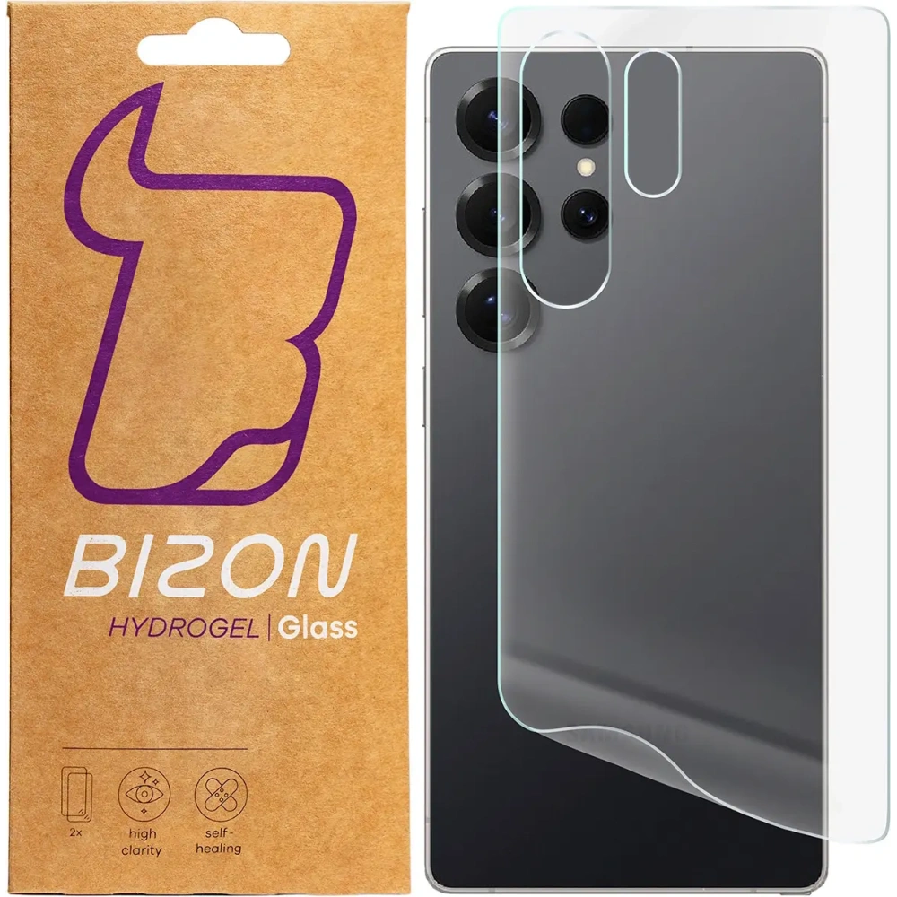 Hurtownia GSM - Folia hydrożelowa na tył Bizon Glass Hydrogel do Samsung Galaxy S25 Ultra [2 PACK] - BIZ8765 - {ean13} - Hurt