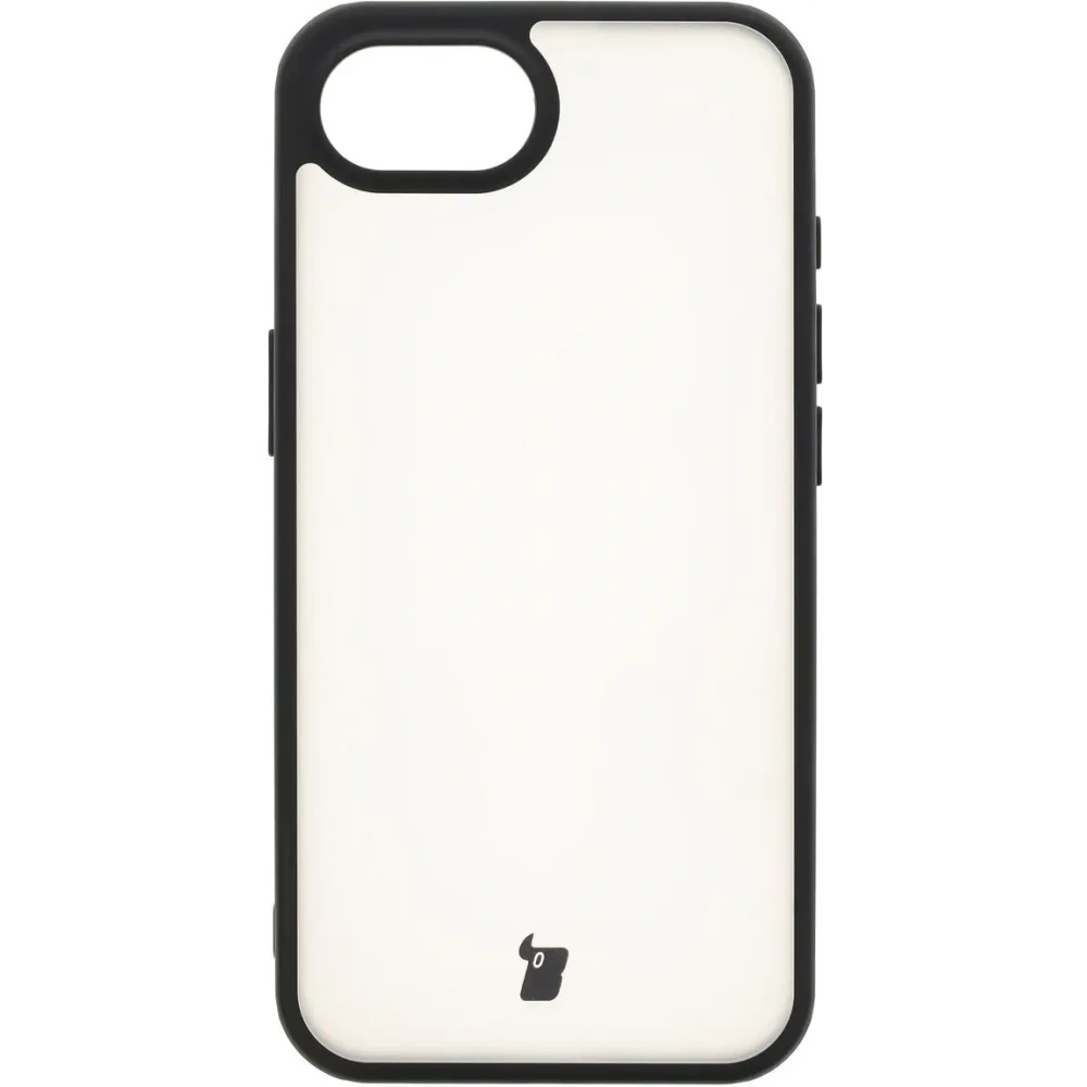 Hurtownia GSM - Bizon Case Angelo Apple iPhone 16e füstös fekete kerettel - BIZ8768 - {ean13} - Hurt