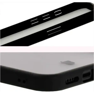 Wholesale Bizon Case Angelo Apple iPhone 16e smoky with a black frame - BIZ8768 - {ean13} - Hurt
