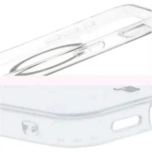 Wholesale Bizon Case CrystalO Magnetic Apple iPhone 16e clear - BIZ8769 - {ean13} - Hurt