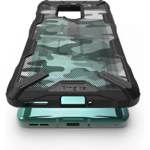 Hurtownia GSM - Etui Ringke Fusion-X OnePlus 8 Pro Camo (Moro) Schwarz - RGK1183MOB - {ean13} - Hurt