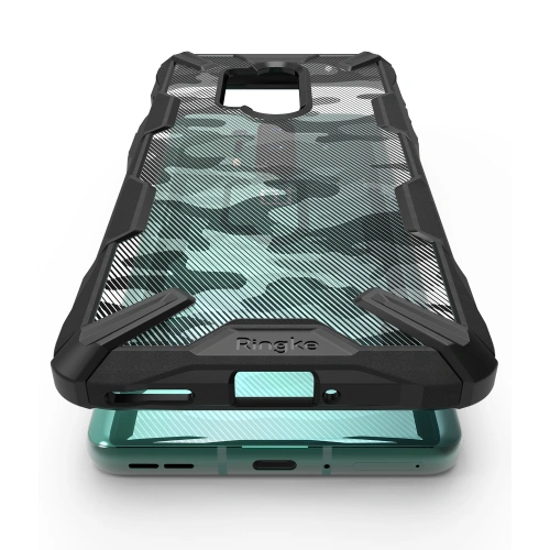 Etui Ringke Fusion-X OnePlus 8 Pro Camo (Moro) Black