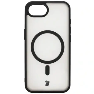 Hurtownia GSM - Bizon Case MatteO Magnetic Apple iPhone 16e průhledný s černým rámem - BIZ8770 - {ean13} - Hurt