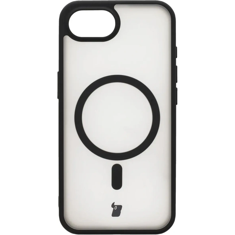 Wholesale Bizon Case MatteO Magnetic Apple iPhone 16e translucent with black frame - BIZ8770 - {ean13} - Hurt